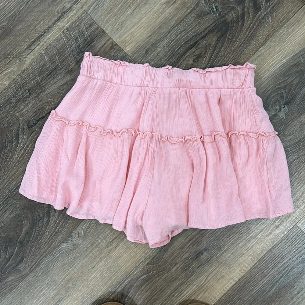 Altar’d State Skort, Pink , Size Medium M adjustable tie waist - Picture 6 of 12